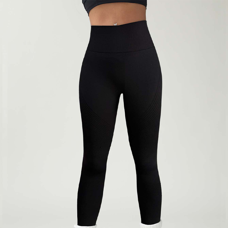Spring Summer Athletic Wear Comfortable Tummy Control High Elastomerics by Womens' Gym Legging Collection