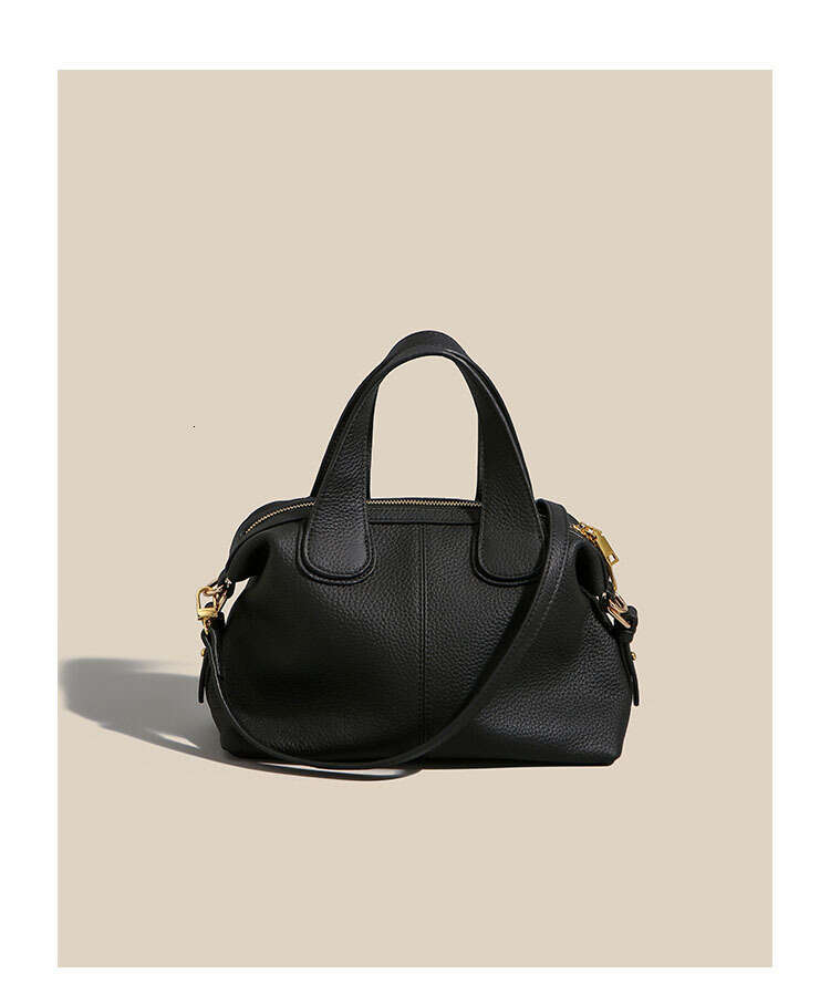 Tote Bag New Women S Genuine Leather Handbag Top Layer Cowhide Crossbody Large Capacity Shoulder Bag High End Lion Ridge Bag Messenger Bag