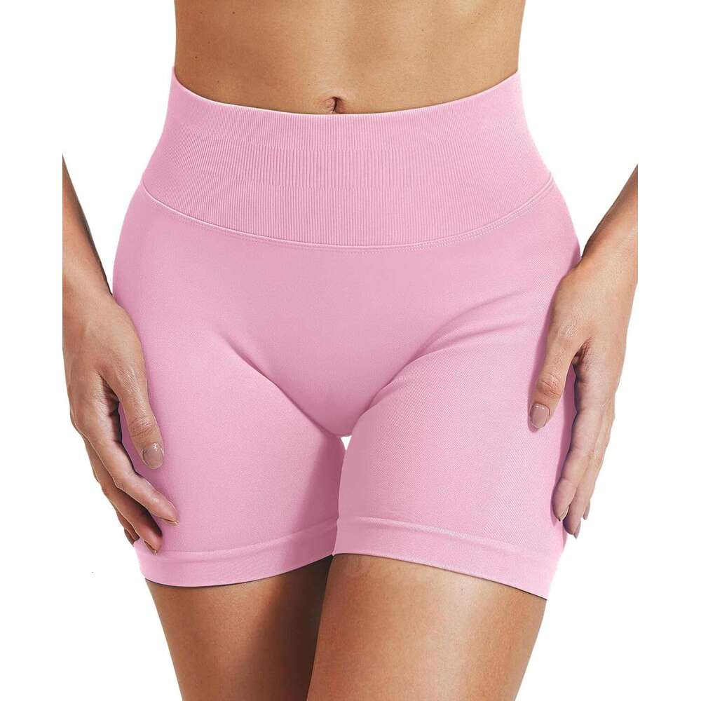 DHEssentials Women Workout Impact 3.6"/ 4.5"/ 6" Scrunch Butt Lifting Gym Seamless Booty Biker Shorts