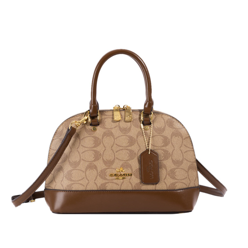 2025 Designer Bag Vintage Shell Handbag Women's 2025 New Arrival European Fashion Print Crossbody Shoulder Bag Trendy Texture With Free Shipping