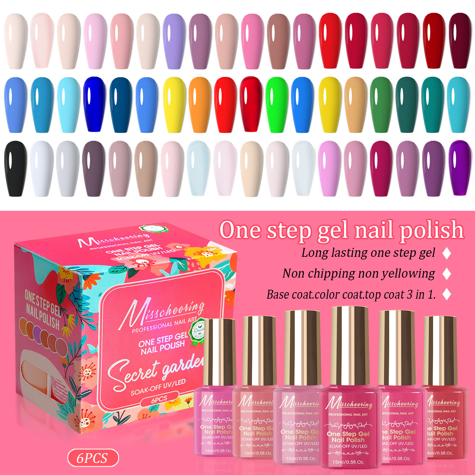 Beautilux 30pcs Soak Off UV LED High Pigment Gel Nail Polish Nails Art Gel Polish Lacquer Nail Supplies for Professionals 240619