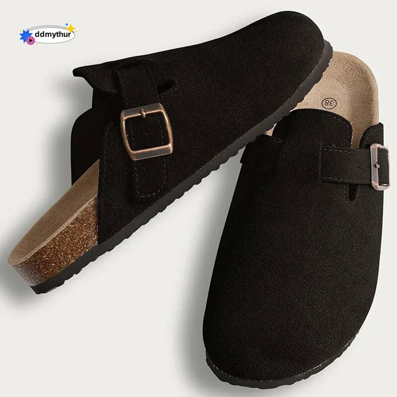 Comwarm Footbed For Women Men Fashion Leather Comfort Potato Shoes With Arch Support Indoor Outdoor ddmythur