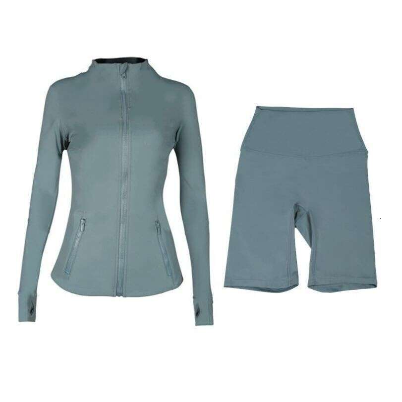 Workout Set Women Designer Yoga Sets Jackets Shorts Leggings Flared Pants Push Up Fiess Sets High Waist Sports Jackets Sportswear Outfits Gym Suits Tr