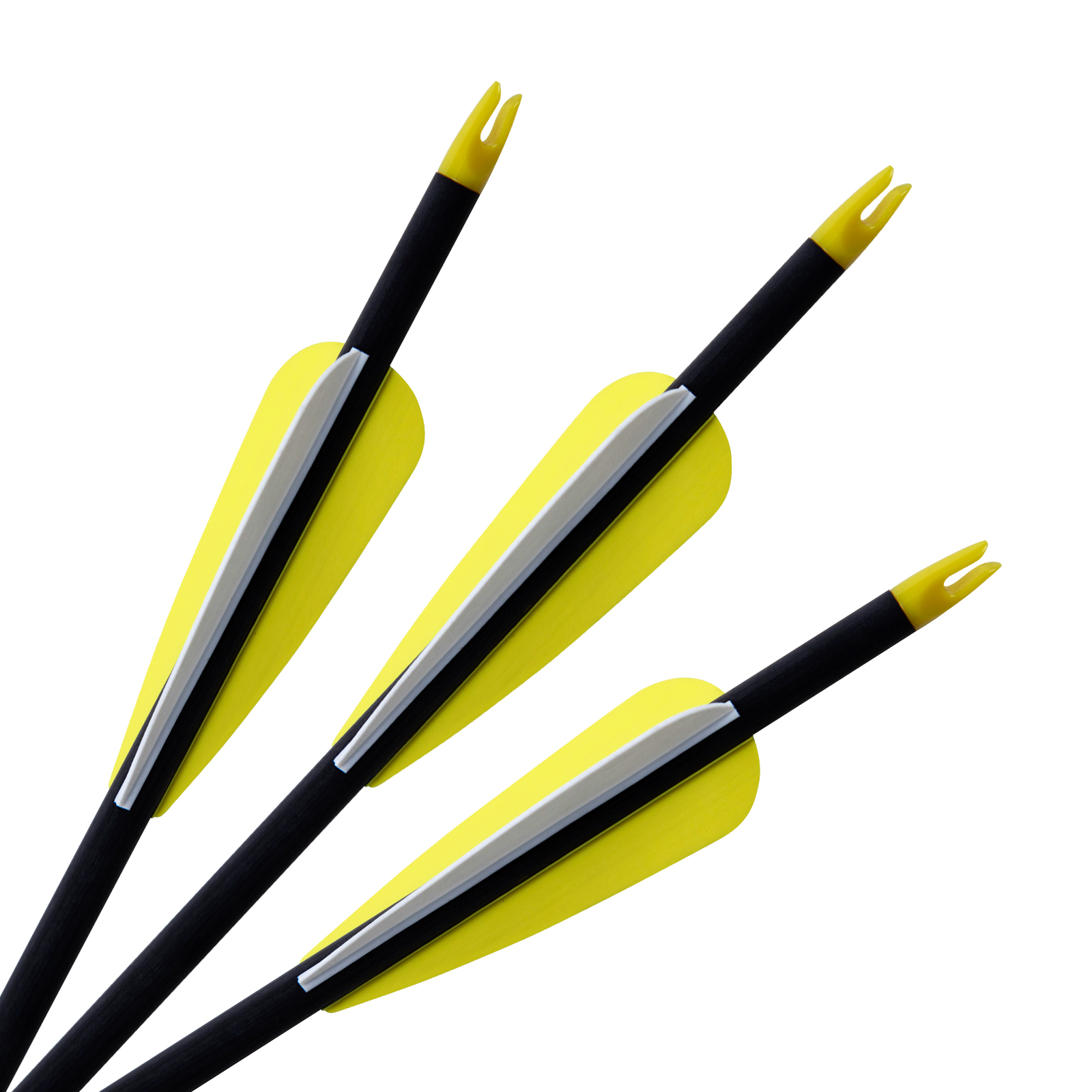 Archery Arrows Without Arrowheads 31inch Targeting Arrows Spine250-600 Arrows 6.2mm Carbon Hunting Arrows for Recurve Bow and Compound Bow (12Pcs)