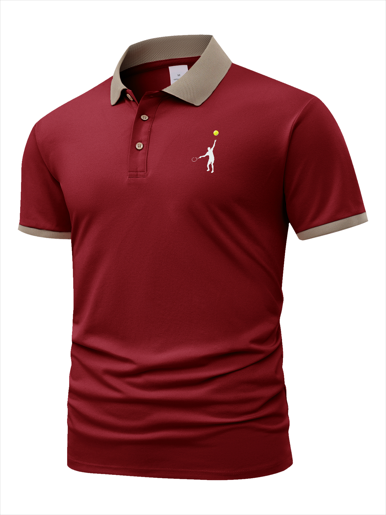 Man Tennis sport Print Polo Shirt Designer T Shirts Short Sleeve Casual Slim Fit Summer men's Tshirts Tops Fashion polo shirts