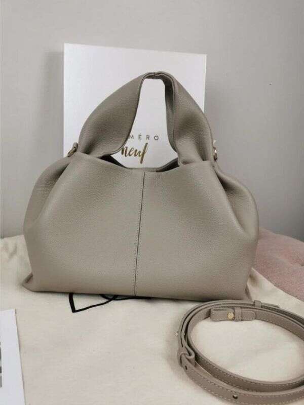 free shipping design handbag for women 2025 versatile crossbody dumpling carrying bag high-end feel handbag lunch box bag makeup bag