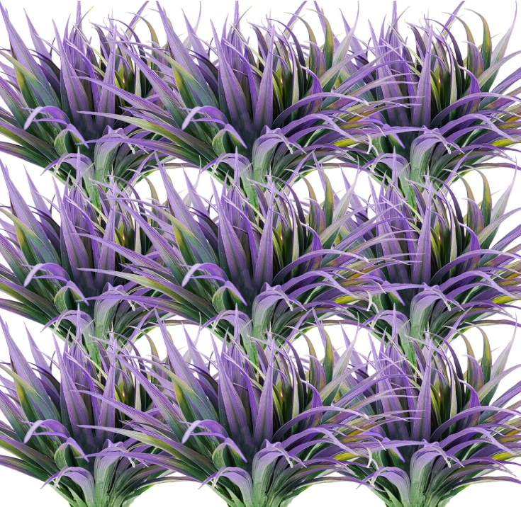 UV resistant outdoor artificial plants - tall grass, tropical flowers and shrubs - perfect for year-round and indoor