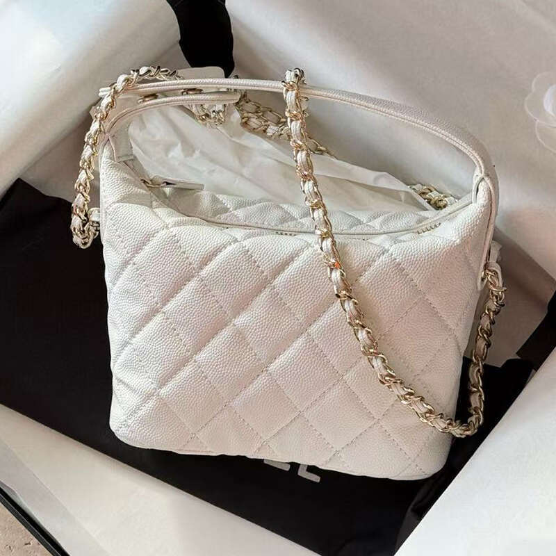 Designer Handbags Mini Totes Bag Top Handle White Wrist Purses Fashion Lunch Box Party Women Chain Crossbody Bags