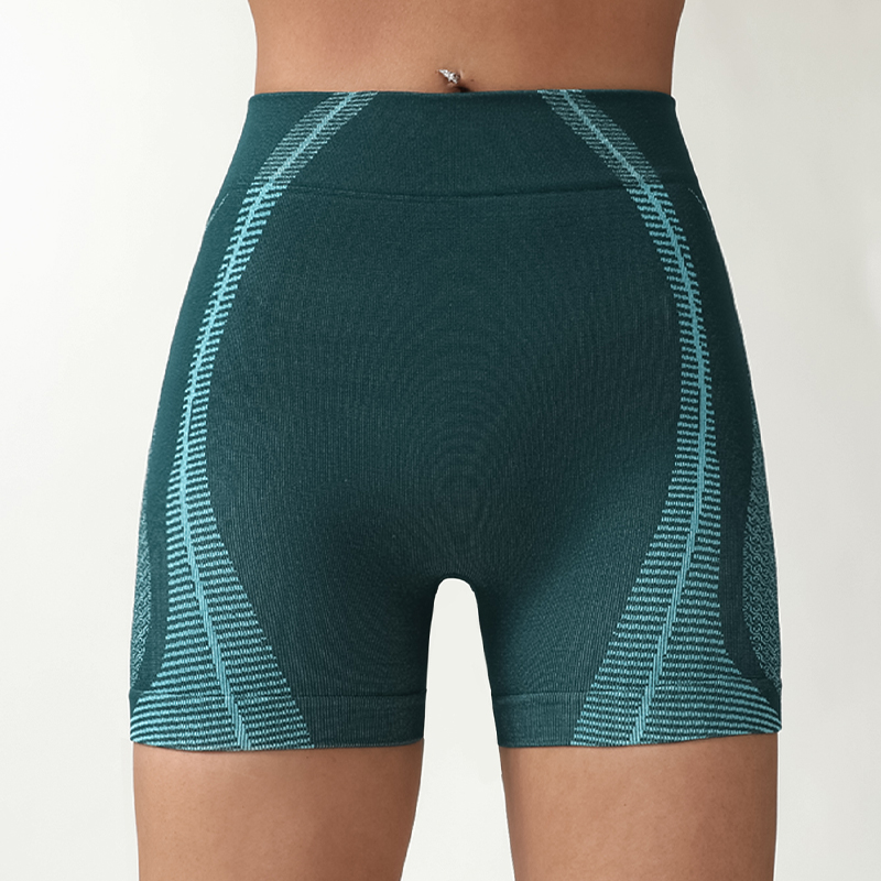 Seamless Womens High Waist Lifted Hips Yoga Tights with Moisture Wicking Fabric