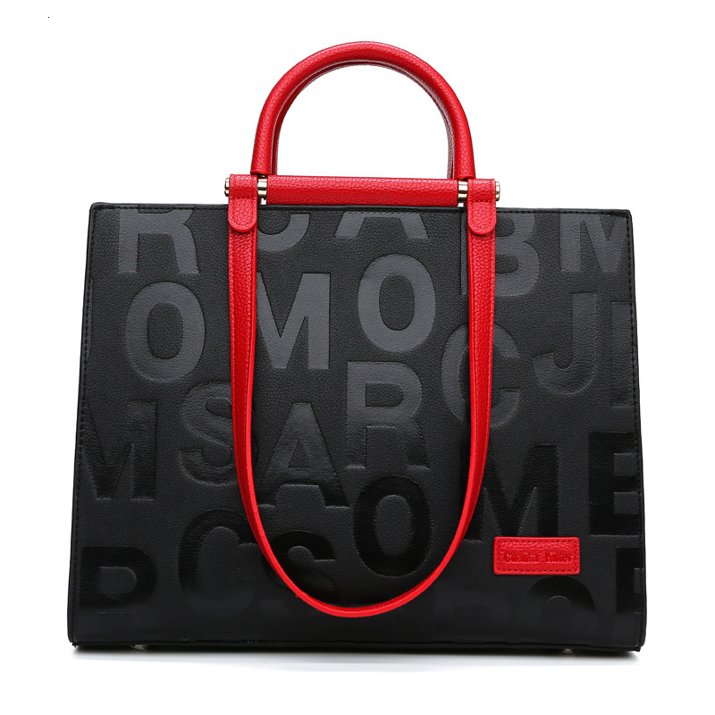 Free Shipping Designer Bag Tote Bag New Trendy European And American Retro Large Capacity Commuting Tote Bag Can Be Slung Over One Shoulder