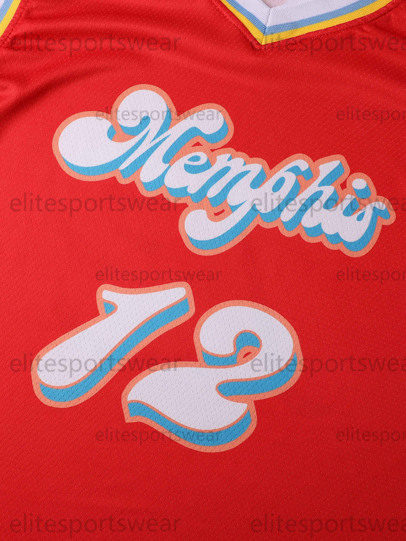 12 Morant 2025 Basketball Jersey Edey Jackson Jr. Bane Smart Aldama Custom Jerseys Sweatshirt - Embroidered