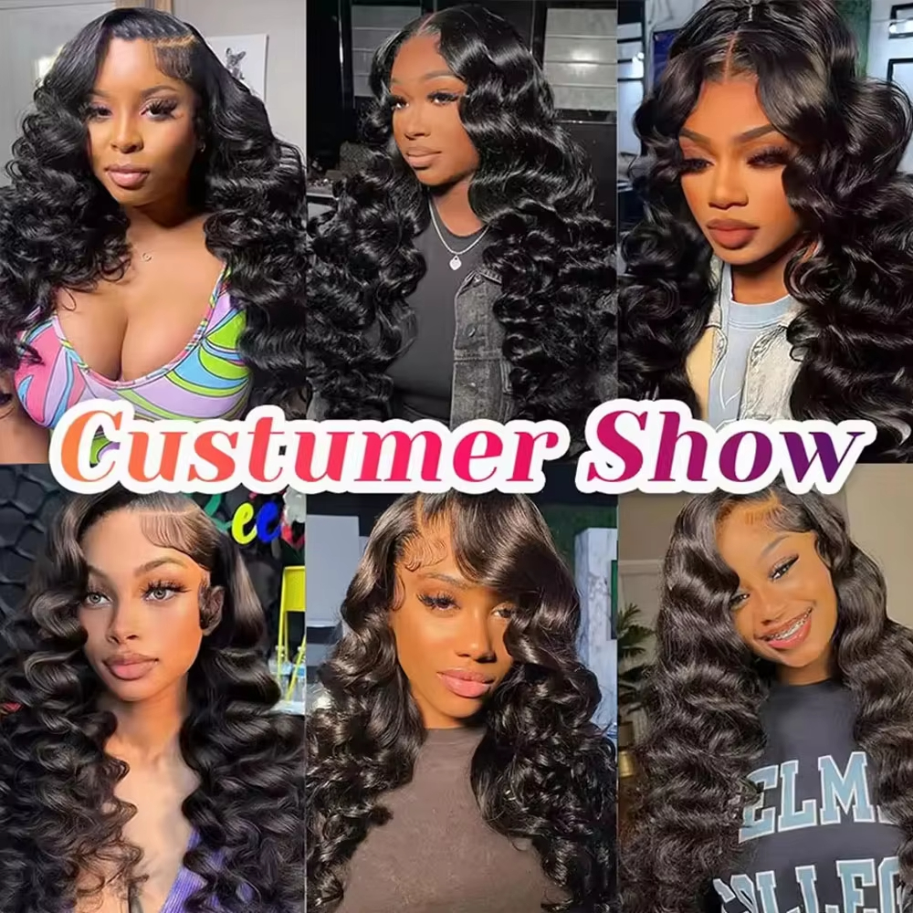 Loose Wave 3 Bundles 18 Inch Raw Virgin Unprocessed 100% Human Hair Brazilian Loose Deep Wave Human Hair Bundles Extensions Tissage Loose Peruvian Wea