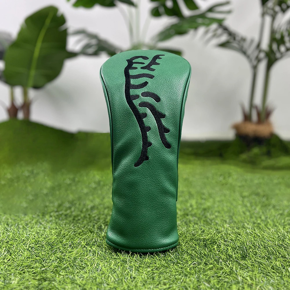 Green Abstract Tiger Golf Club Head Cover Durable waterproof safe providing the protection for your golf club 250522