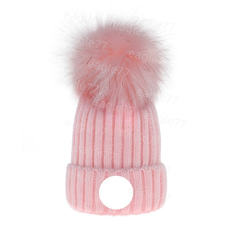 Designer Beanie Cap Mens Designer Hats New Fashion Women Ladies Warm Winter Beanie Faux Fur Pom Poms Bobble Hat Outdoor warm beanies a4