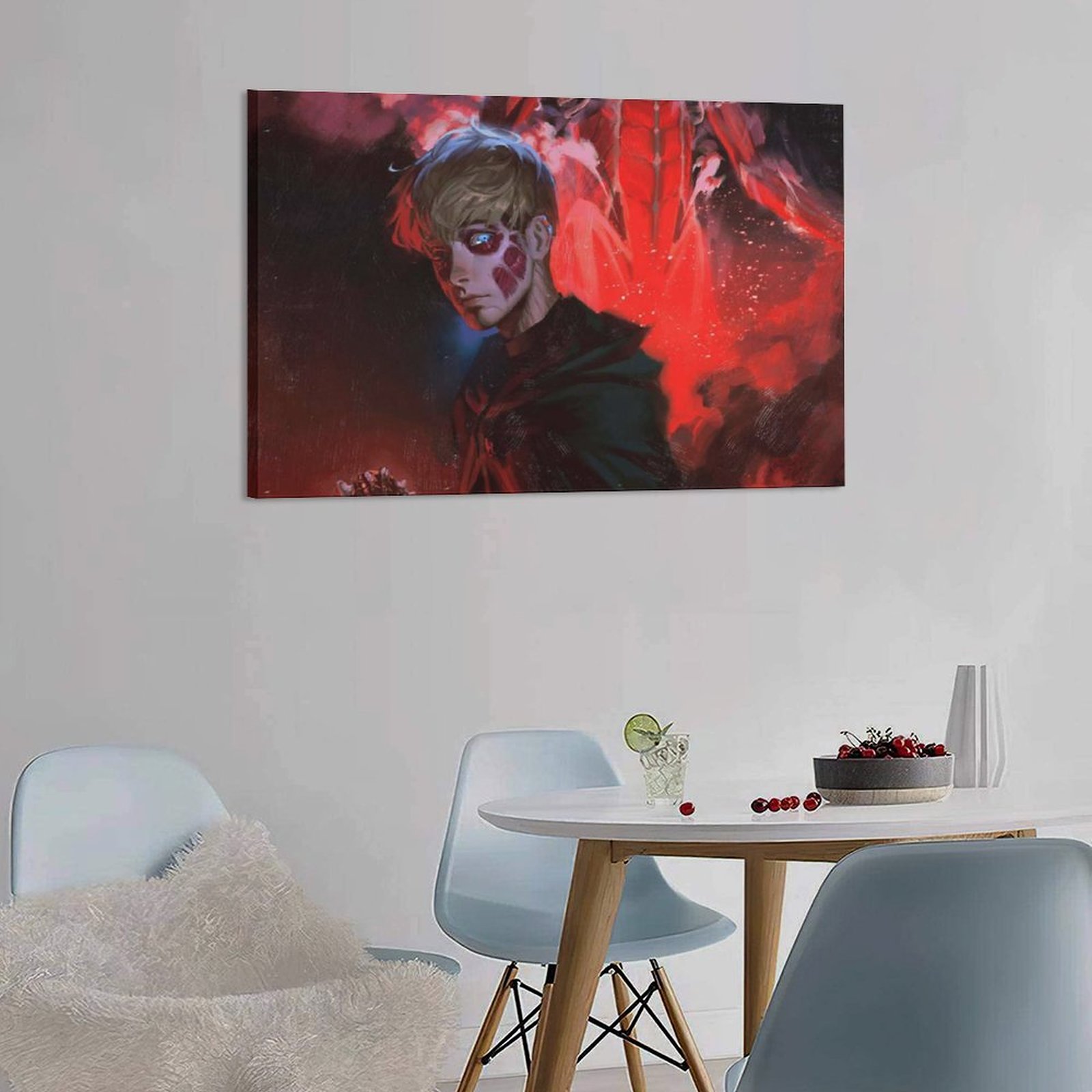 Hanging Picture-Rectangle Attack on Titan Armin Anime Frame-style Canvas Prints Wall Painting Wall Art Decor Print Picture Paintings Gift ForBedroom