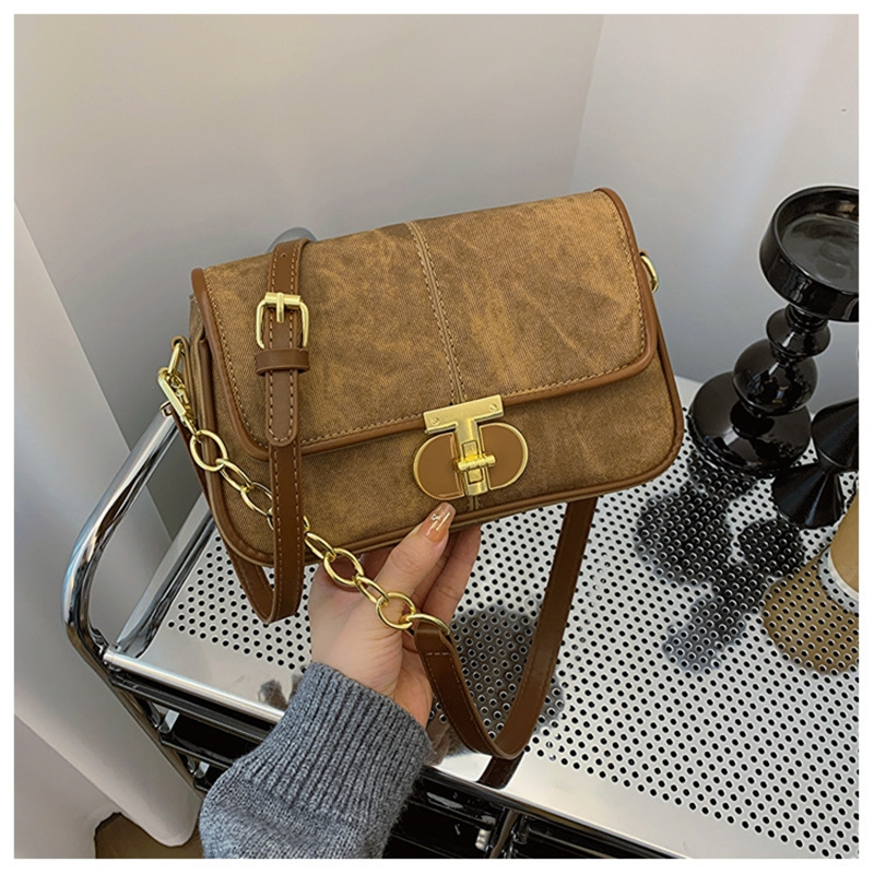 Designer Bag Luxury Bag Chic Commuter Shoulder Bag Stylish Small Square Handbag With High End Texture For Daily Use