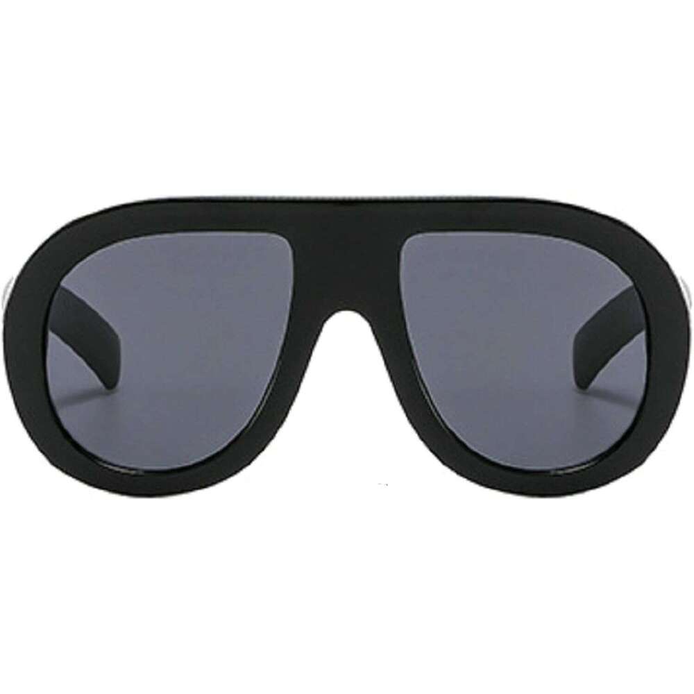 DHcollections Popular Fashion Pilot Sunglasses Women Retro Chunky Designer Men Punk Gradient Shades UV400 Oversized Sun Glasses