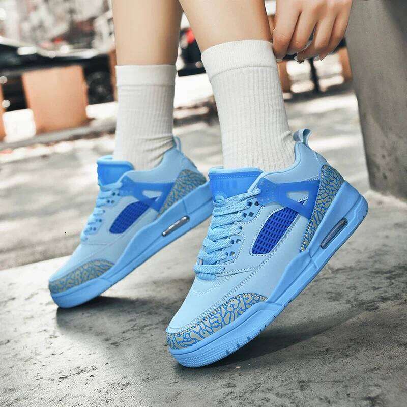 2025 Spring and Summer New Basket ball Men's Sports Casual Lightweight Soft Soled Running Board Shoes