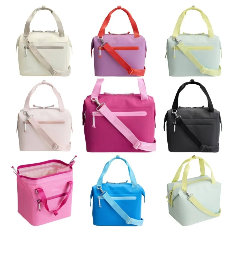 All Day Julienne Mini Soft Cooler Lunch Bag Box Recycled Polyester Cooler 12-Hour Cooling Travel Cooler Bags US STOCK 2305G