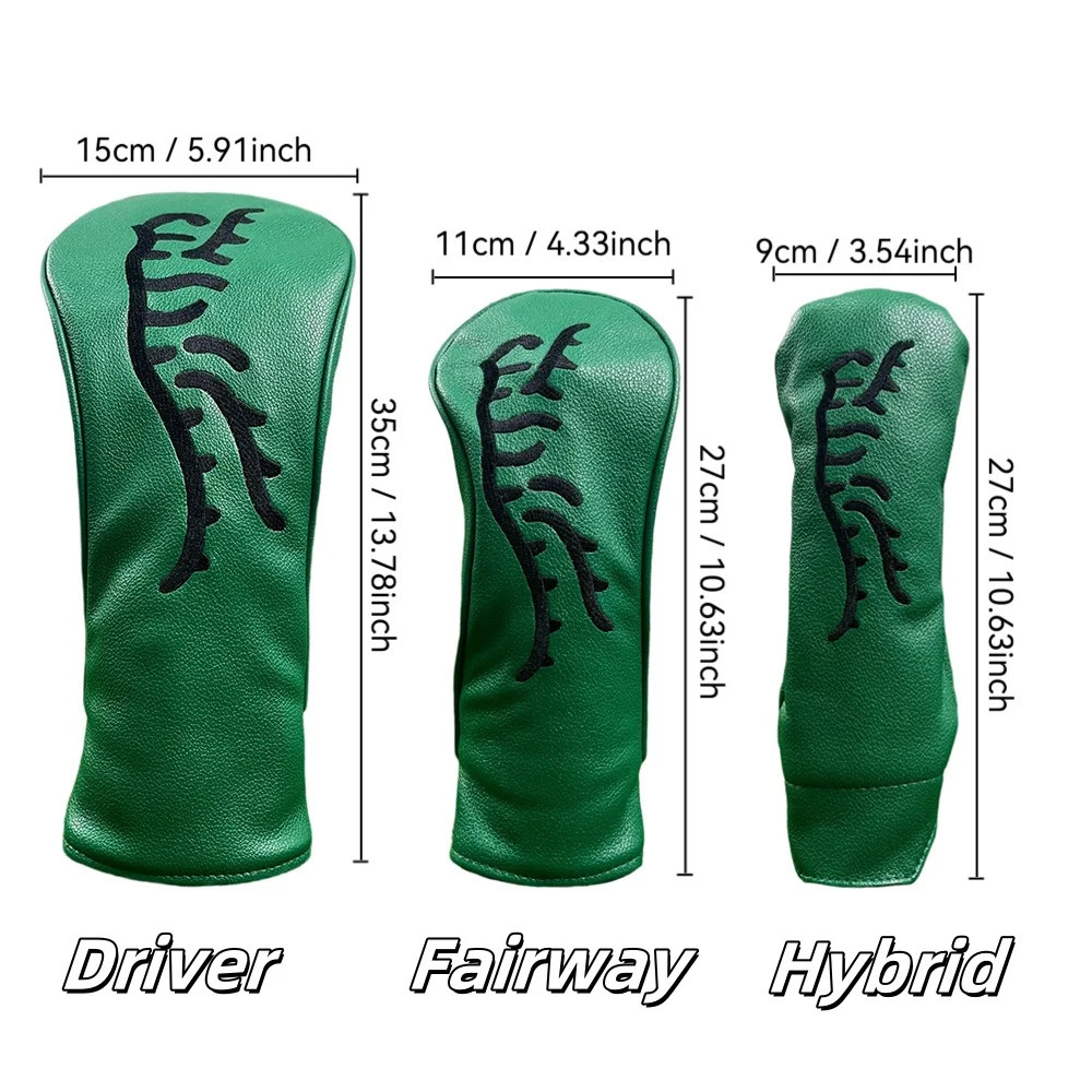 Green Abstract Tiger Golf Club Head Cover Durable waterproof safe providing the protection for your golf club 250522