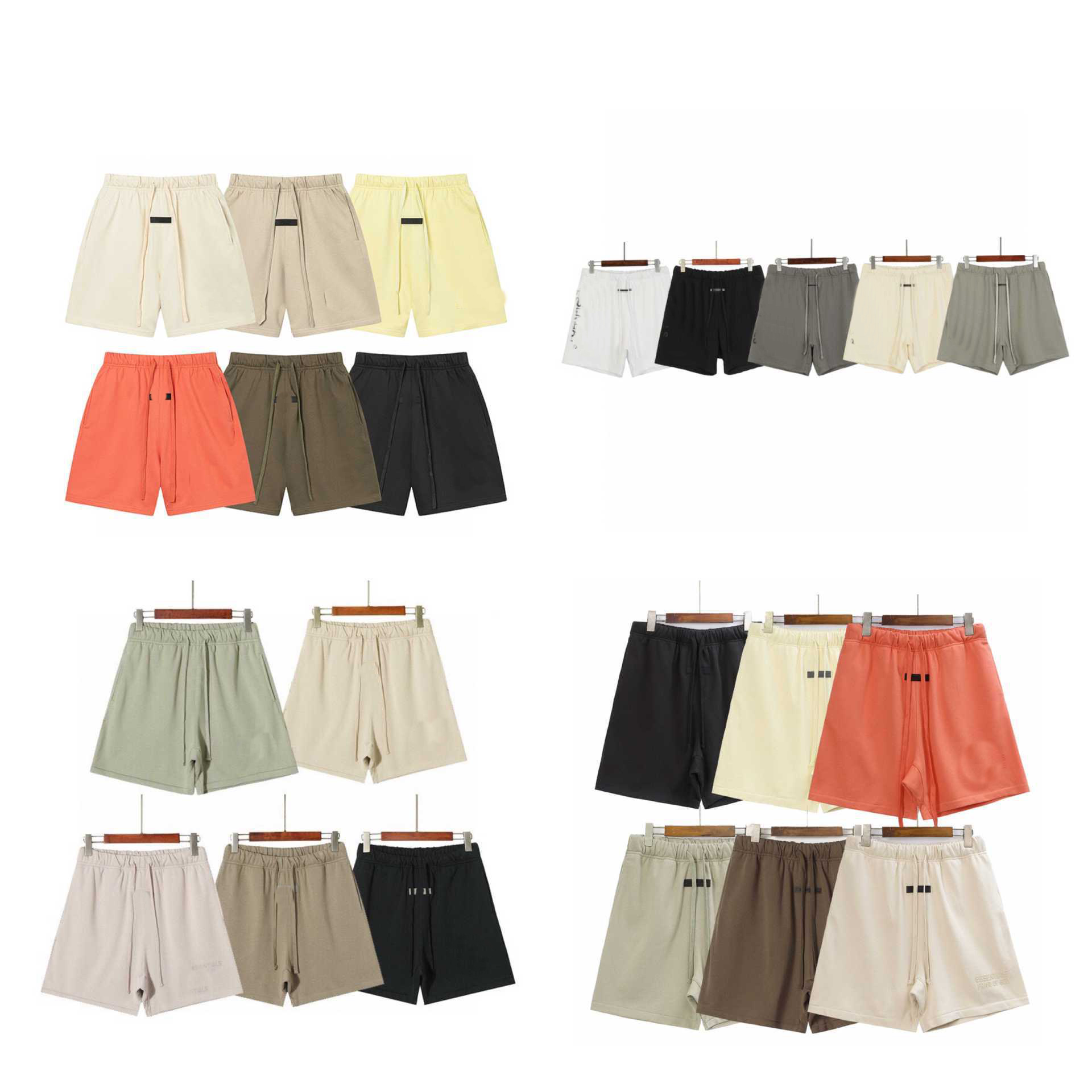 mens shorts Pants classic printed season drawstring shorts Loose sports and casual pants