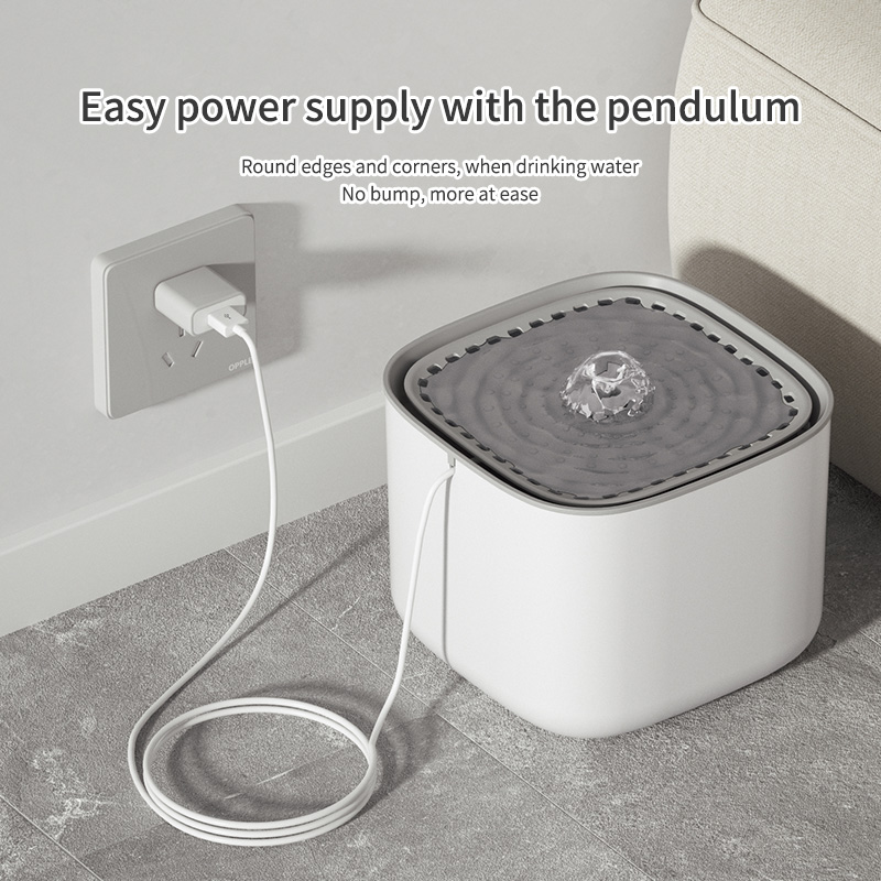3L Cat Water Fountain Auto Recirculate Filter Large Capacity Filtring USB Electric Mute Cats Water Dispenser