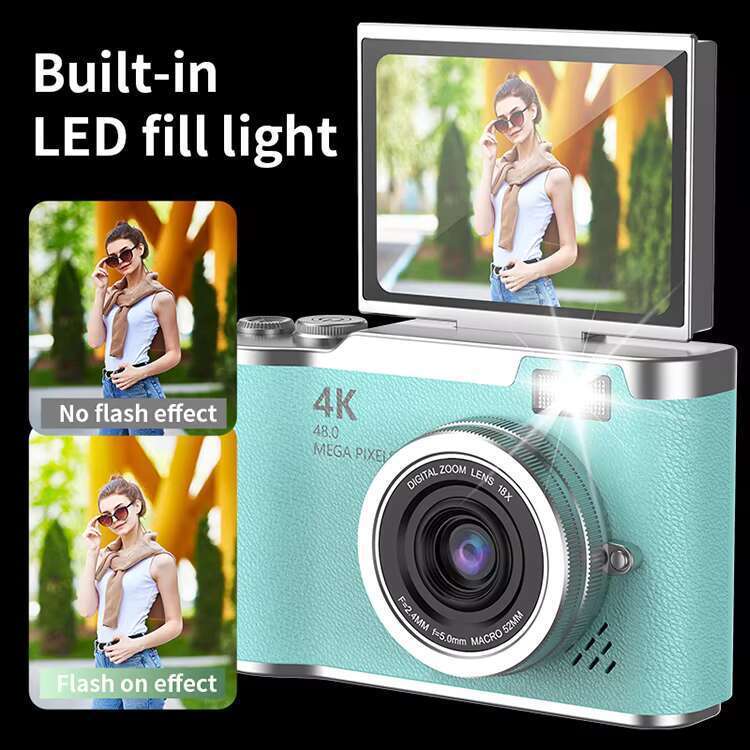 DHgargets Lk007 high-resolution, High-definition Digital Camera With A Rechargeable Rotating Screen Lens Captures Stunning Images. Compact Camera