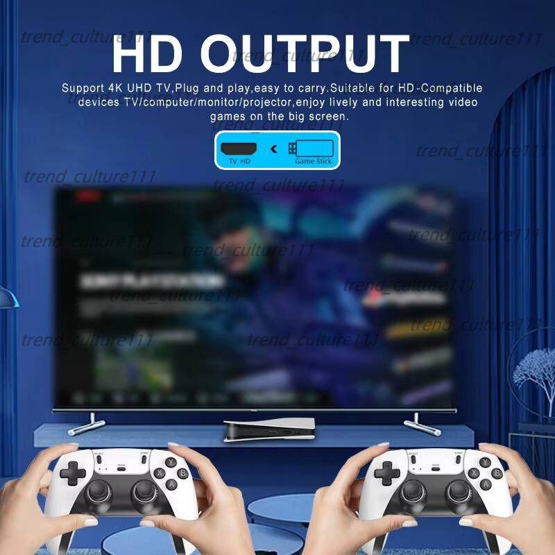 Ye Q10 SE Consoles 64GB 40000+ 2.4g Wireless Control Retro Classic Video Game Console
