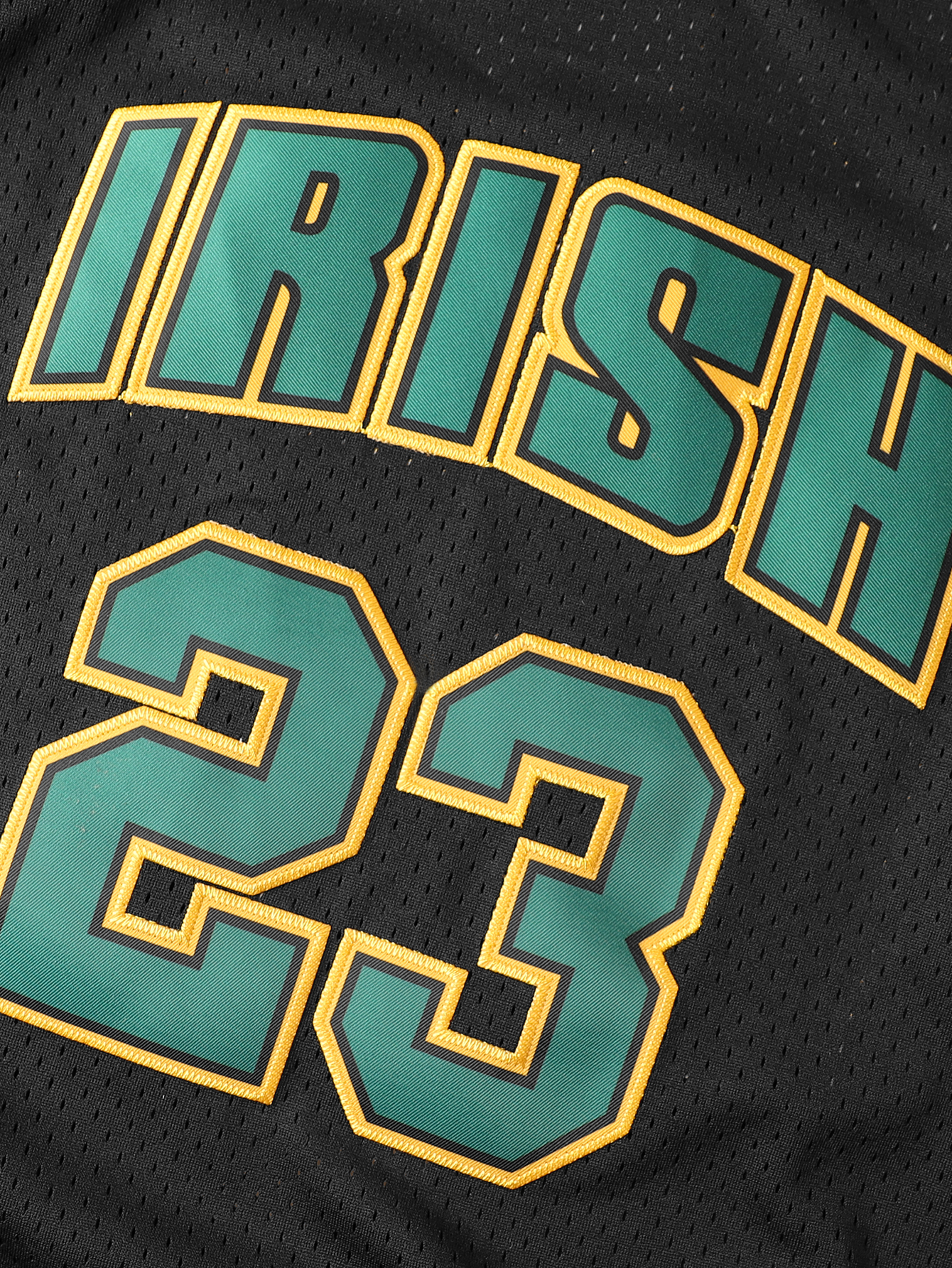 IRISH 23 JAMES IN STOCK Wholesale BASKETBALL Jeresys Embroidered Letter Hygroscopic Quick Drying, Wear-Resistant And Wrinkle-Resistant, Light Weight