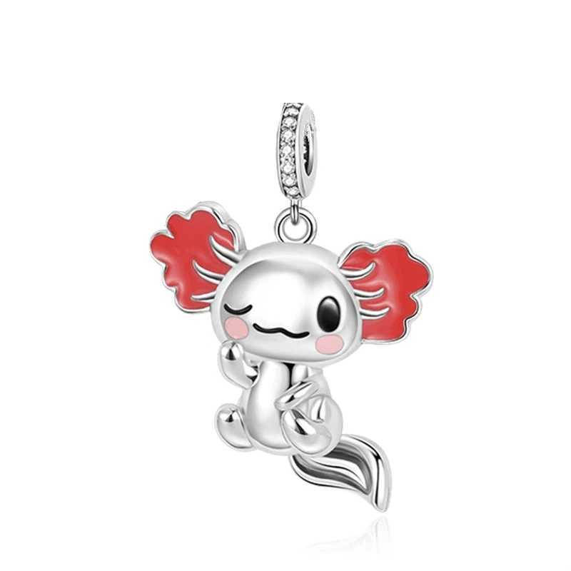 Pink Beads Angel Scooter Flower Ballerina Shoes Heart Dangle Charm Fit Original 925 Sterling Silver Pan Bracelet DIY JewelryXJ250523
