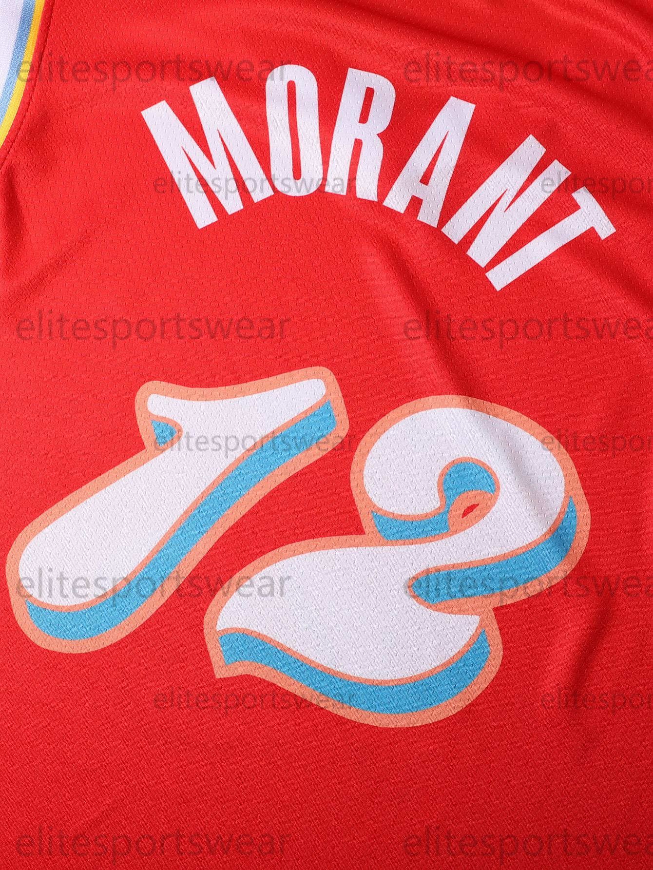 12 Morant 2025 Basketball Jersey Edey Jackson Jr. Bane Smart Aldama Custom Jerseys Sweatshirt - Embroidered