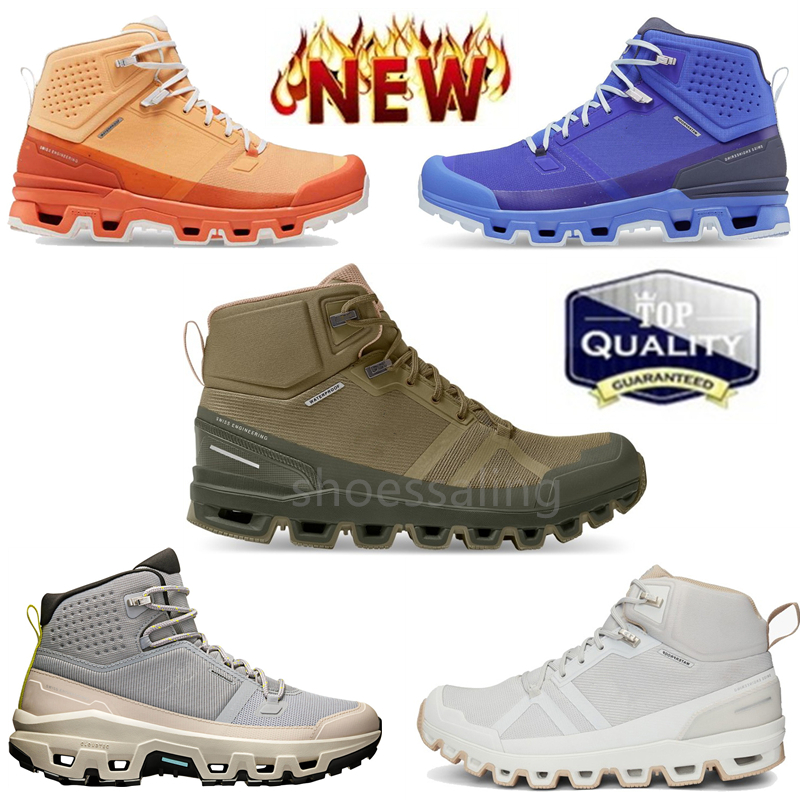 Designer Men Hiking Boots Cloudrock Mid WP Waterproof Walking Shoes Women Outdoor Casual Climbing Sneakers For Unisex Sports Chaussure High Quality Free Shipping