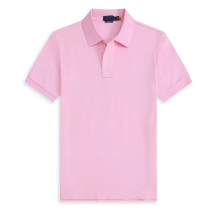 5A NEW RL Men Shirt Mens Polo Shirts Designer T Shirts Neck Short Sleeve Embroidery Slim Fit Summer Women Ralphlies Tshirts Cotton Horse Tops Brand Fashion Letter Tee