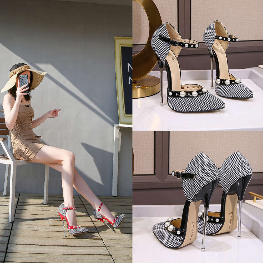 Candy color blocking hollowed out Roman oversized high heels, Huidong women's shoes, SM easy to wear