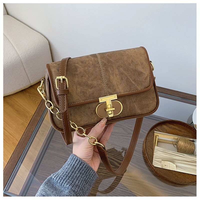 Designer Bag Luxury Bag Chic Commuter Shoulder Bag Stylish Small Square Handbag With High End Texture For Daily Use