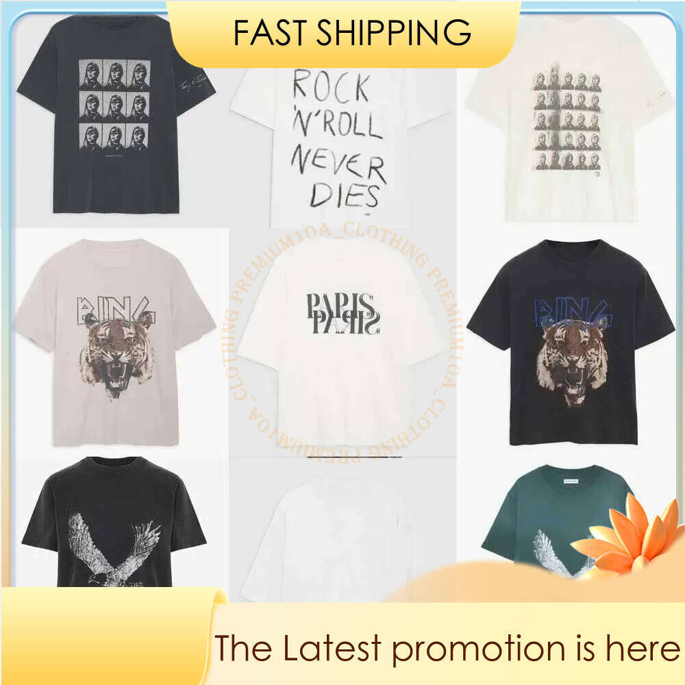 Outdoor Casual Shirt Designer Women T Shirt Pullover Letter Print Cotton Loose Round Neck Beach Tees Casual Annie Short Sleeved Anne T Shirt Aninely Binglies 901