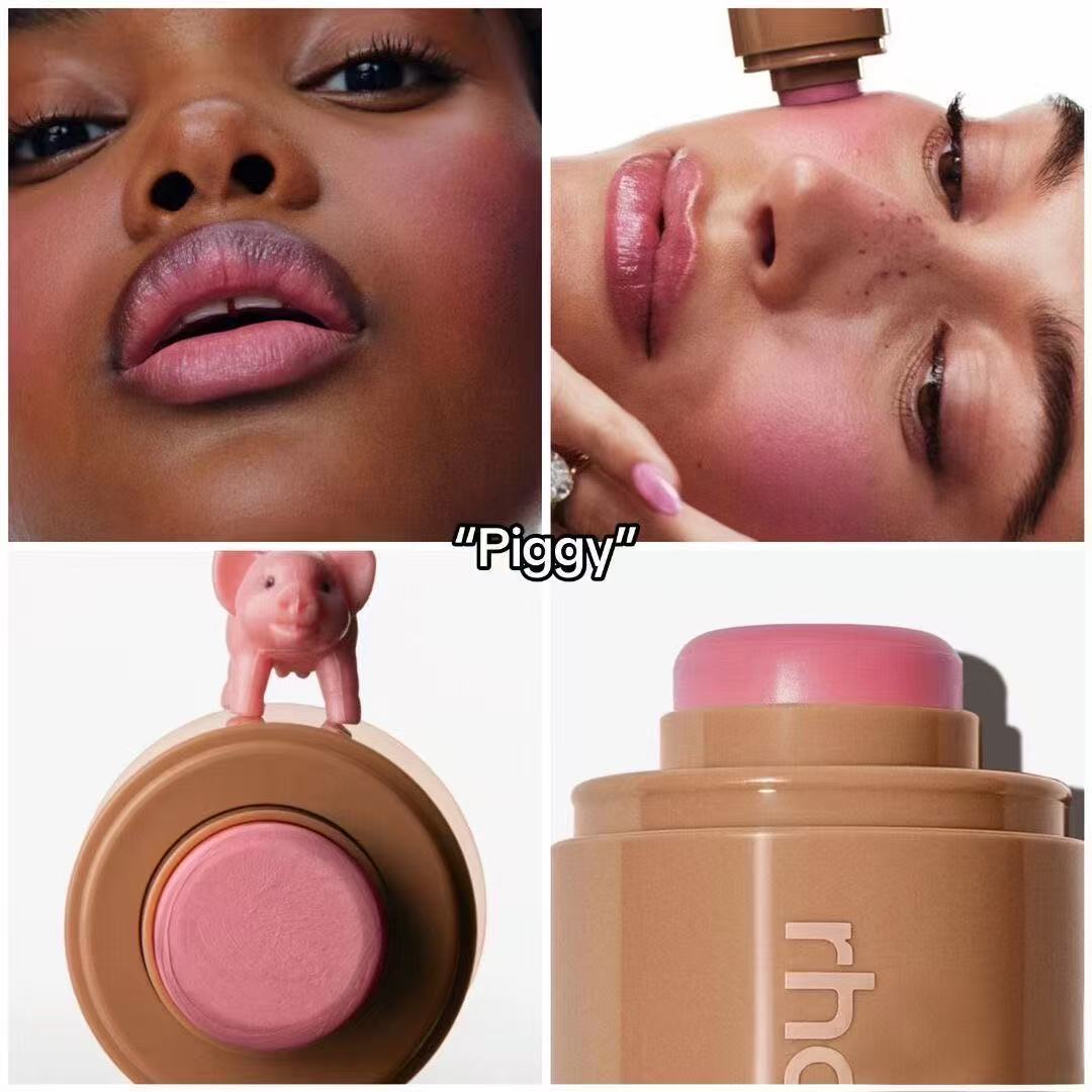 RHODE Makeup Toast New Cheek Blush Cream Blusher Stick Lip Gloss Phone Case For iPhone INS SALTY TAN Raspberry Espresso Lipstick