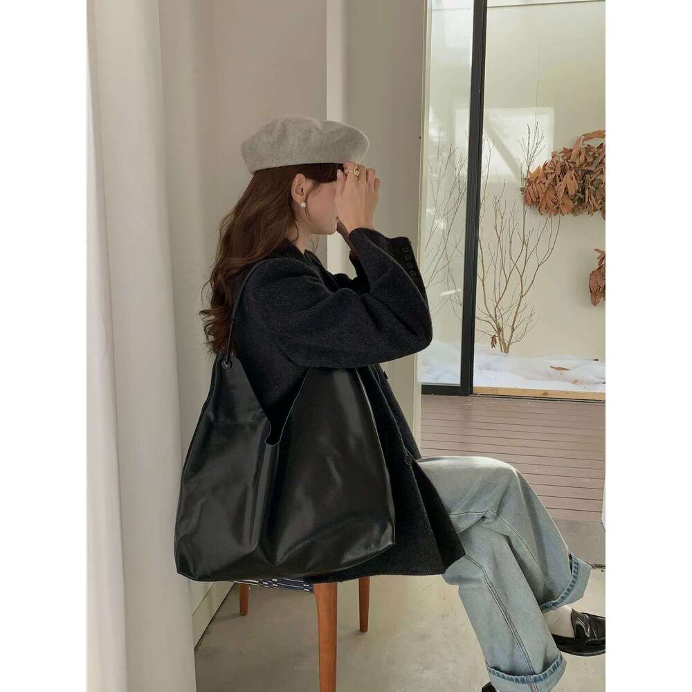 Tote Bag New Genuine Leather Shoulder Bag Tote Bag Casual Large Capacity Commuting Bag Cowhide Bag Women Lady Bags