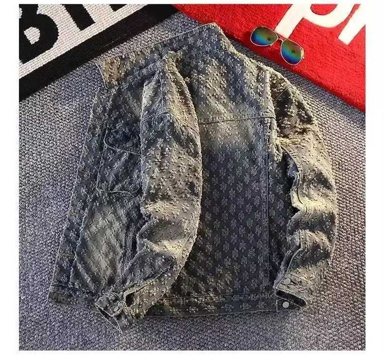 2025 autumn new style classical denim coat men fashion Jean Jackets men Outerwear Denim Coatsspring men Denim Jacket men W250524