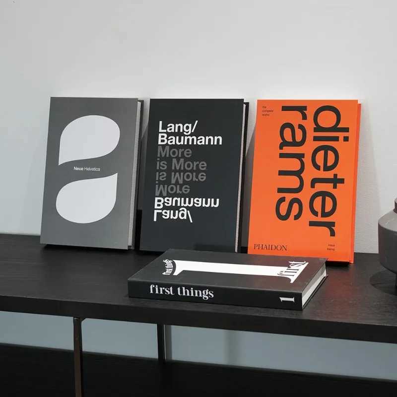 Faux Fake Books for Decoration Decorative Books for Home Decor Bookshelf Coffee Table Designer Decor Set Aesthetic 4PcsY250524