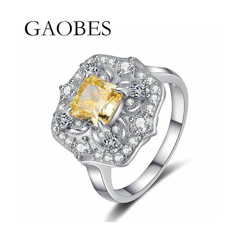 Chic 925 Sterling Silver Radiance Design Diamonds: Select from Three Hues of Exquisite Jewellery