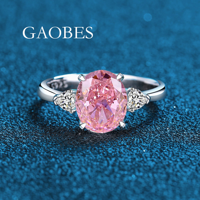 Exquisite Multicolored Diamond Solitaire Ring Crafted from Premium 925 Sterling Silver