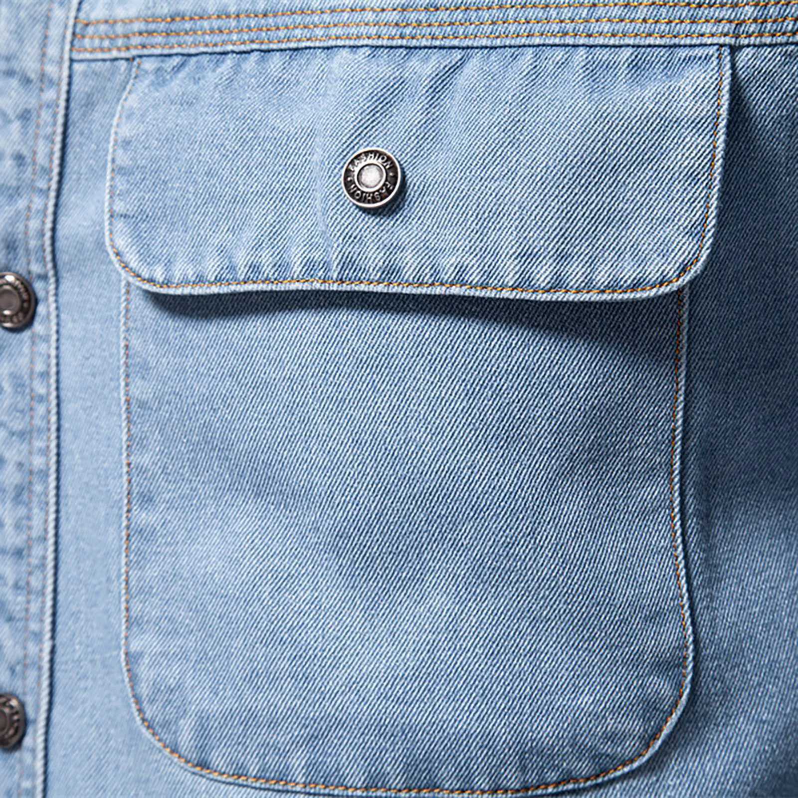 MenS Denim Jacket Cowboy Retro Cotton Denim Coat Spring Loose Fit Jeans Jacket Outerwear Business Casual Washed Denim Shirt W250524