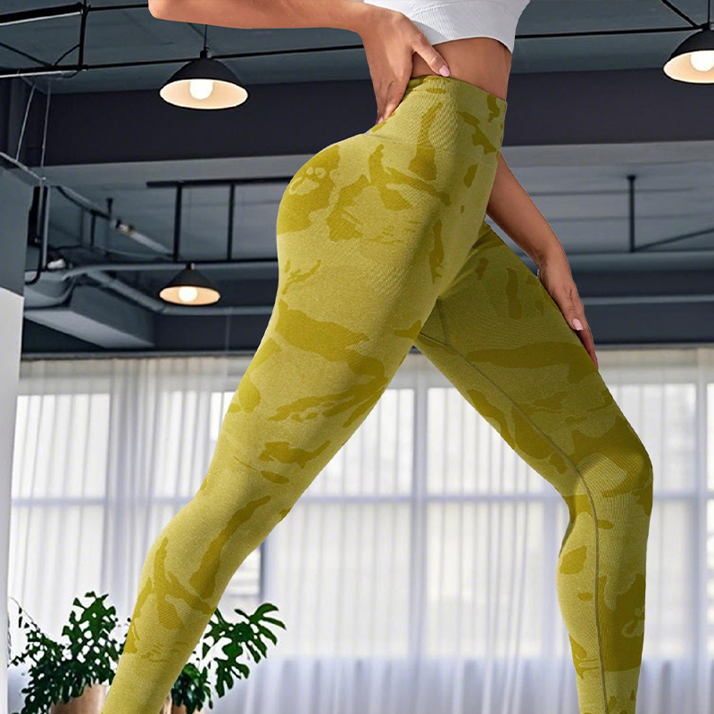 Breathable Women's Leopard Print Active Pant - Moisture Wicking Jogging YOGA Trousers