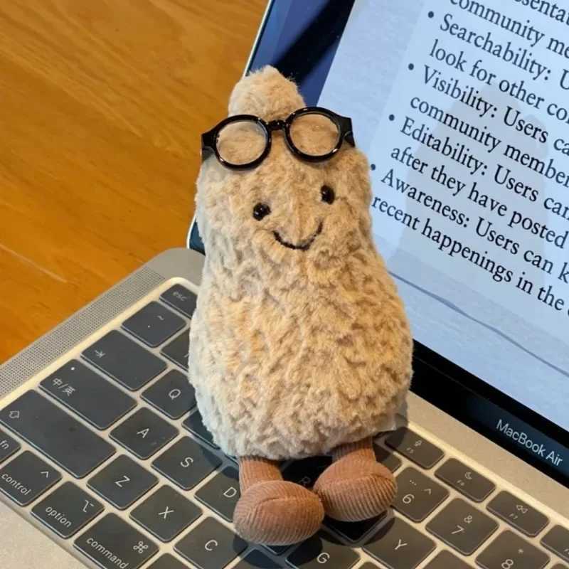 13cm Anime Figure Jellycat Small Peanut Plush Cute Peripheral Kawaii Model Doll Figures Anime Action Cotton Doll Gift Toys Kids W250524