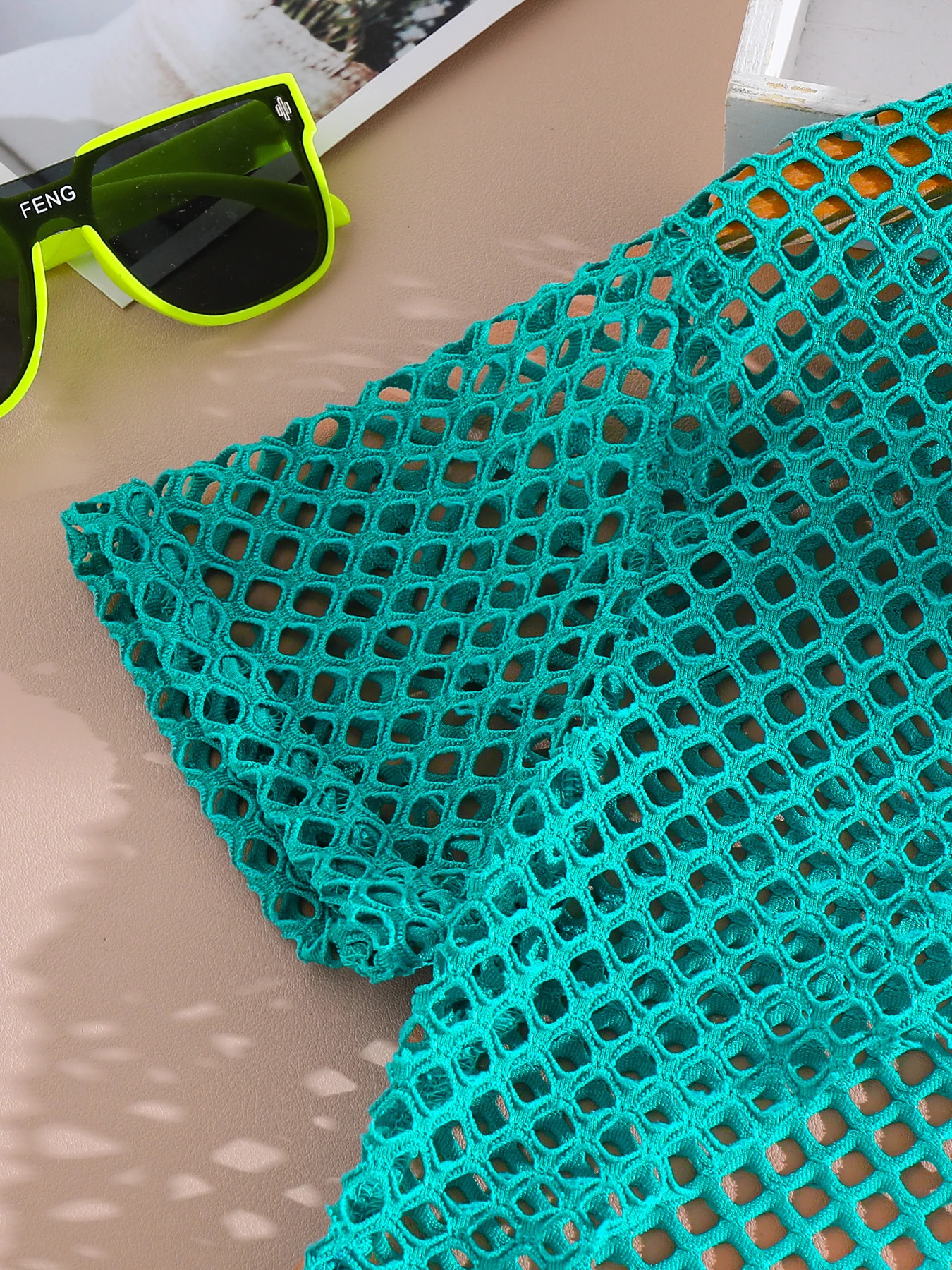 Summer girls fashion 3piece set cool and breathable mesh short sleeved Tshirtletter printed suspendershorts 250517z