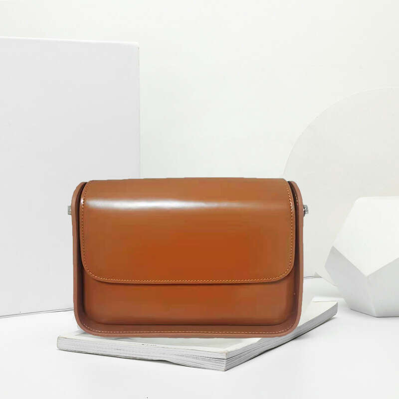 Tote Bag Genuine Leather Niche Fashion Design Crossbody Women S New Popular Small Square Bag Versatile Shoulder Bag Lady Bags