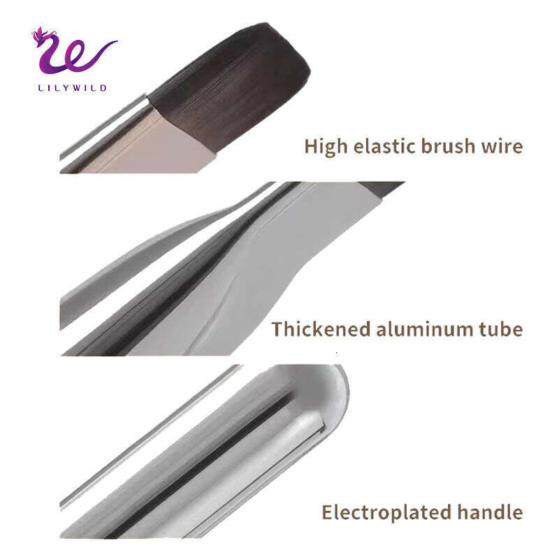 DHgadges Ultra Thin Flat Top Foundation Brush High Density Nylon Bristles for Liquid and Powder Makeup