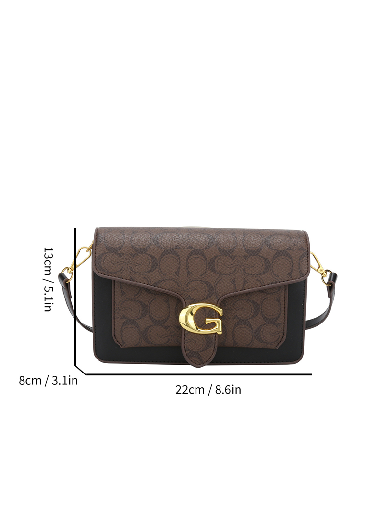 free shipping designer Shoulder Bags for woman Fashion casual outdoor classic black white brown flap