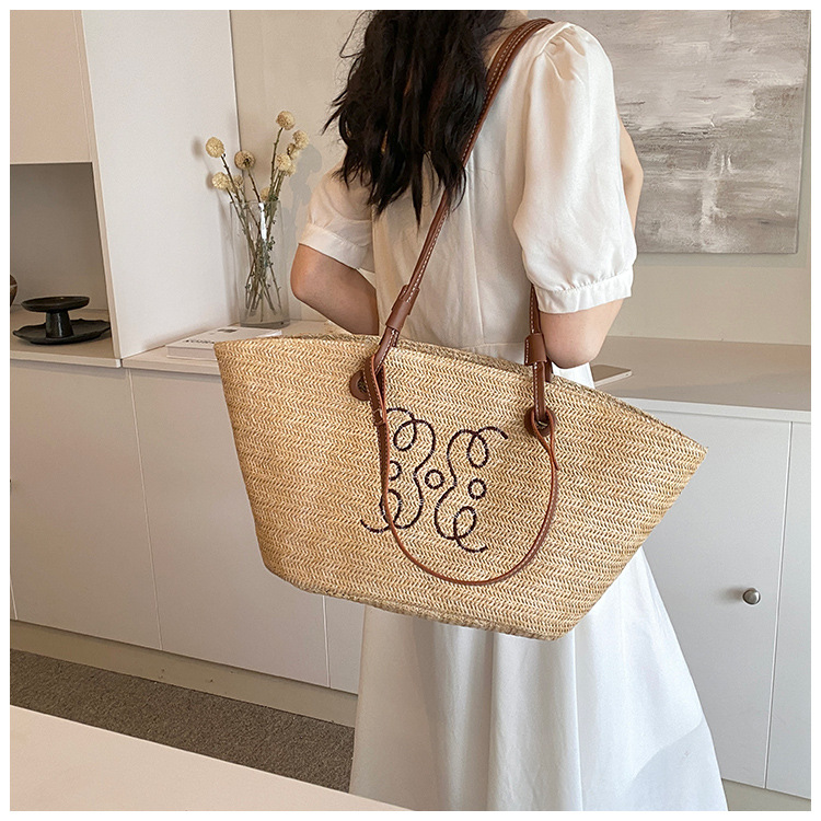 Designer Bag Luxury Bag Designer Bags Handbag Fashion Bags Shoulder Bag Underarm Boston Messenger Single Shoulder Armpit Straw
